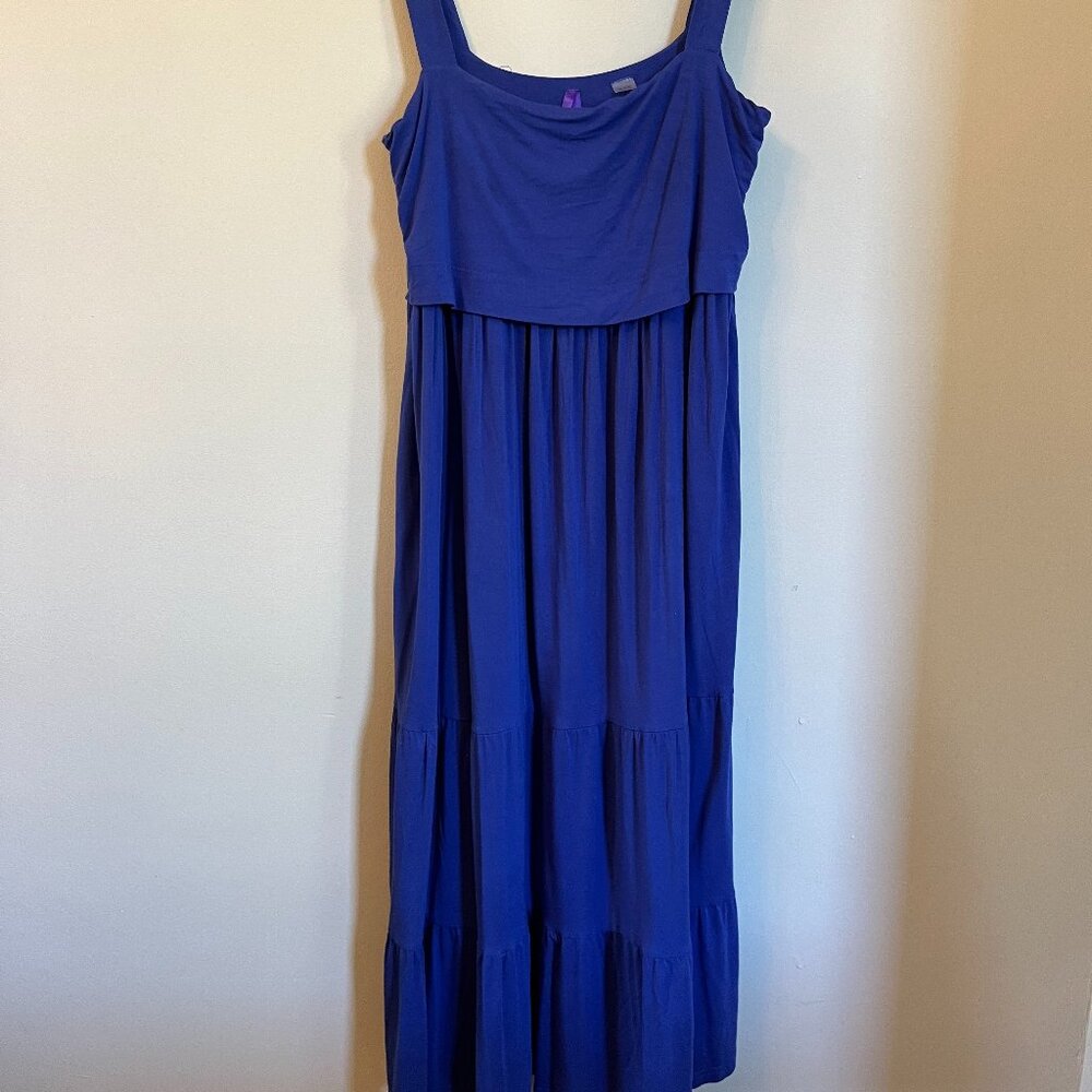 Carry Maternity Tiered Midi Nursing Dress